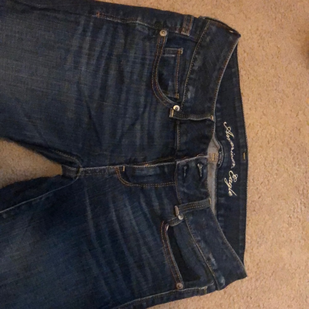 Cropped American eagle jeans